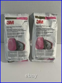 3M Multi Gas/Vapor Cartridges /P100 Filter -60926 EXP 04/2030 30pk