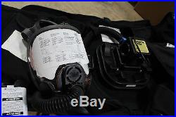 3M RRPAS Breath Easy Respirator Gas Mask 6800 MASK BATTERY 3 FILTERS NEW