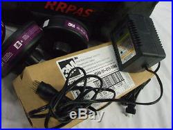 3M RRPAS Breath Easy Turbo Respirator Gas Mask NEW. Many EXTRA $1,800.00
