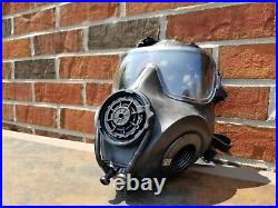 #3 AVON FM53 M53 Gas Mask Respirator Large Left Handed VREU NBC M50 CBRN