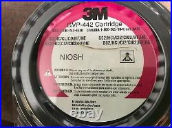3m Acid Gas High Effficiency Cartridge Gvp-442 Case Of 6 Total