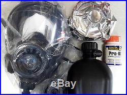 40mm NATO CBRN Gas Mask SGE INFINITY withDrink System & (2x) CBRN Approved Filters