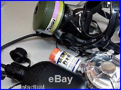 40mm NATO Gas Mask SGE INFINITY w/Drink System & CBRN Approved Filter Exp 3/2023 