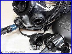 40mm NATO Gas Mask SGE INFINITY withDrink System & CBRN Filter xd 6/2024 SMALL