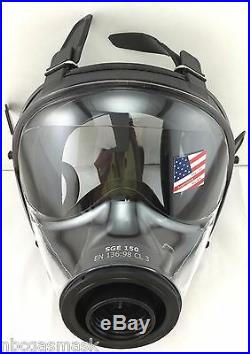 40mm NATO SGE 150 Gas Mask withMilitary-Grade NBC Filter Brand New Exp 05/2023