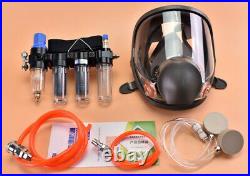 4 In1 Painting Safety Supplied Air Fed Respirator Kit System 6800 Face Gas Mask