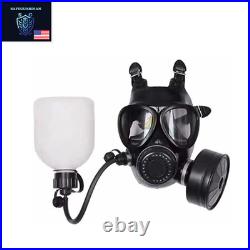 4 Sets of Gas Mask Face Respirator CBRN Mask Military NBC Filter Bottle / Hose