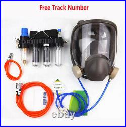 4 in1 Painting Safety Supplied Air Fed Respirator System 6800 Full Face Gas Mask