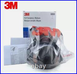 4pcs 6800 Full Face Reusable Respirator Size Medium Full Face Gas Mask