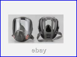 4pcs 6800 Full Face Reusable Respirator Size Medium Full Face Gas Mask