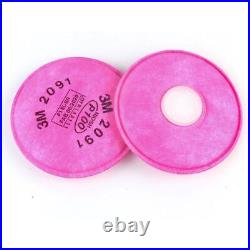 50 Pairs=100pcs Replacement 2091 filter for 6200,6800,7502,7000, FF-4 Respirator