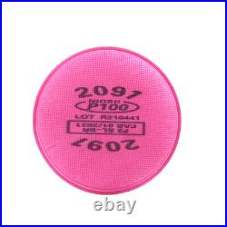 50 Pairs=100pcs Replacement 2091 filter for 6200,6800,7502,7000, FF-4 Respirator