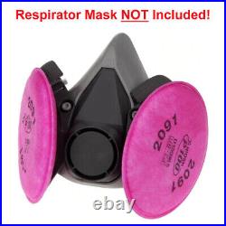 50 Pairs=100pcs Replacement 2091 filter for 6200,6800,7502,7000, FF-4 Respirator