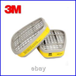 5 3M 6003 Organic Vapor Acid Gas Paint Spray Construction Respirator Cartridge