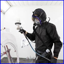 6800 Full Face Gas Mask Chemical Paint Spray Respirator Air Breathing Electric