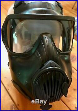 AVON C50 NBC CBRN full face Gas mask Respirator 5 filters 2028+ 40mm LG NEW OPEN