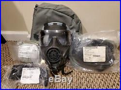 AVON FM53 M53 Gas Mask Respirator Medium Right Handed NBC M50
