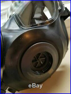 AVON FM53 M53 Gas Mask Respirator Medium Right Handed NBC M50 CBRN Protection