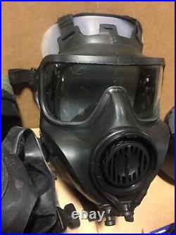 AVON FM53 M53 Gas Mask Small Right Hand With Hood & Filter