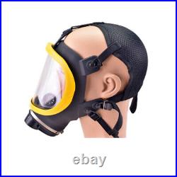 Air Fed Full Face Gas Mask Electric Constant Flow Respirator Supplied Facepiece