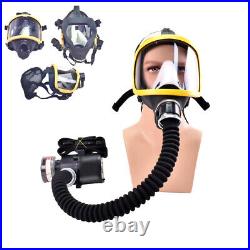 Air Fed Full Face Gas Mask Electric Constant Flow Supplied Respirator