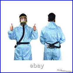Air Fed Full Face Gas Mask Electric Constant Flow Supplied Respirator Painting