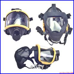 Air Fed Full Face Gas Mask Electric Constant Flow Supplied Respirator System CE
