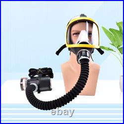 Air Fed respirator Protective Electric Constant Flow Safety Full Face Gas Mask