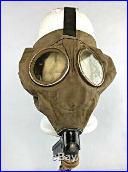 American WWI Military Issued CEM Respirator / Gas Mask WW1 US Doughboy Box SBR