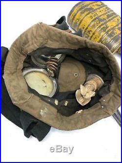 American WWI Military Issued CEM Respirator / Gas Mask WW1 US Doughboy Box SBR