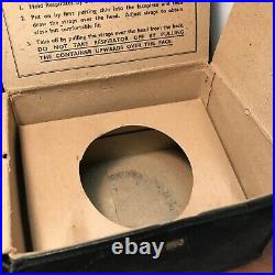 Antique Civilian Gas Mask/Respirator With Box (CL)