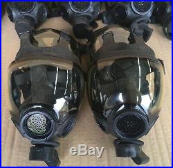 Authentic MSA Millennium CBRN 40mm Gas Mask Large OEM Full Face MSA Respiractor