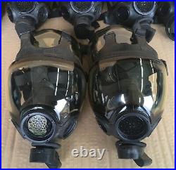 Authentic MSA Millennium CBRN 40mm Gas Mask Large OEM Full Face Respirator Mask