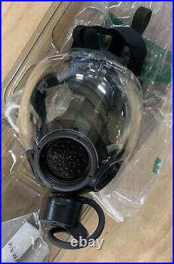 Authentic MSA Millennium CBRN 40mm Gas Mask Medium OEM Full Face MSA Respirator