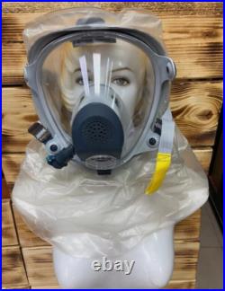 Auto Body Paint Shop Respirator Kit Full Face PAPR Hood + Blower 25 L/min