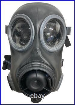 Avon FM12 Gas Mask Respirator Twin Port DPM Haversack & Filters Prepper Airsoft