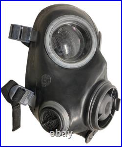 Avon FM12 Gas Mask Respirator Twin Port DPM Haversack & Filters Prepper Airsoft