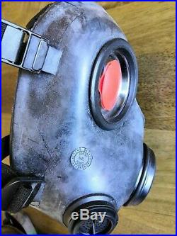 Avon FM12 Respirator Gas Mask Rare Size 1 including bag and practice filter
