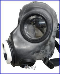 Avon FM12 Respirator Gas Mask Twin Port White Sergeant PSM Cover Cosplay Airsoft
