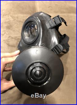 Avon FM12 fm-12 respirator gas mask with 1 CBRN filter exp 2025 pouch extras