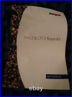 Avon FM12 gas mask, respirator. New. Size 2