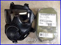 Avon FM50 Chemical-Biological Respirator/US Military NBC Gas Mask #71050/1 NEW