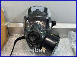 Avon FM53 Military CBRN Respirator Gas Mask with Filters + Hydration Kit CLEAN