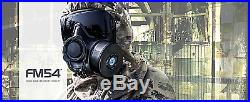 Avon Fm54 Cbrn-riot Agent-tic Twin Port Gas Mask Large 72850-4 No Tax