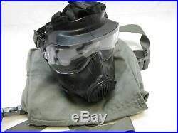Avon M50 Gas Mask Full Face Respirator Carry Bag Filter NBC Protection MEDIUM