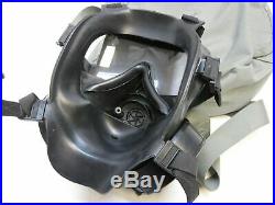 Avon M50 Gas Mask Full Face Respirator Carry Bag Filter NBC Protection MEDIUM