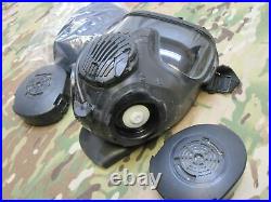 Avon M50 Gas Mask Full Face Respirator + Carry Bag NBC Protection LARGE Size