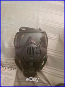 Avon M50 Gas Mask Full Face Respirator + Carry Bag NBC Protection size Large