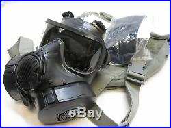 Avon M50 Gas Mask Full Face Respirator + Carry Bag NBC Protection size SMALL