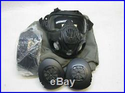 Avon M50 Gas Mask Full Face Respirator + Carry Bag NBC Protection size SMALL L3